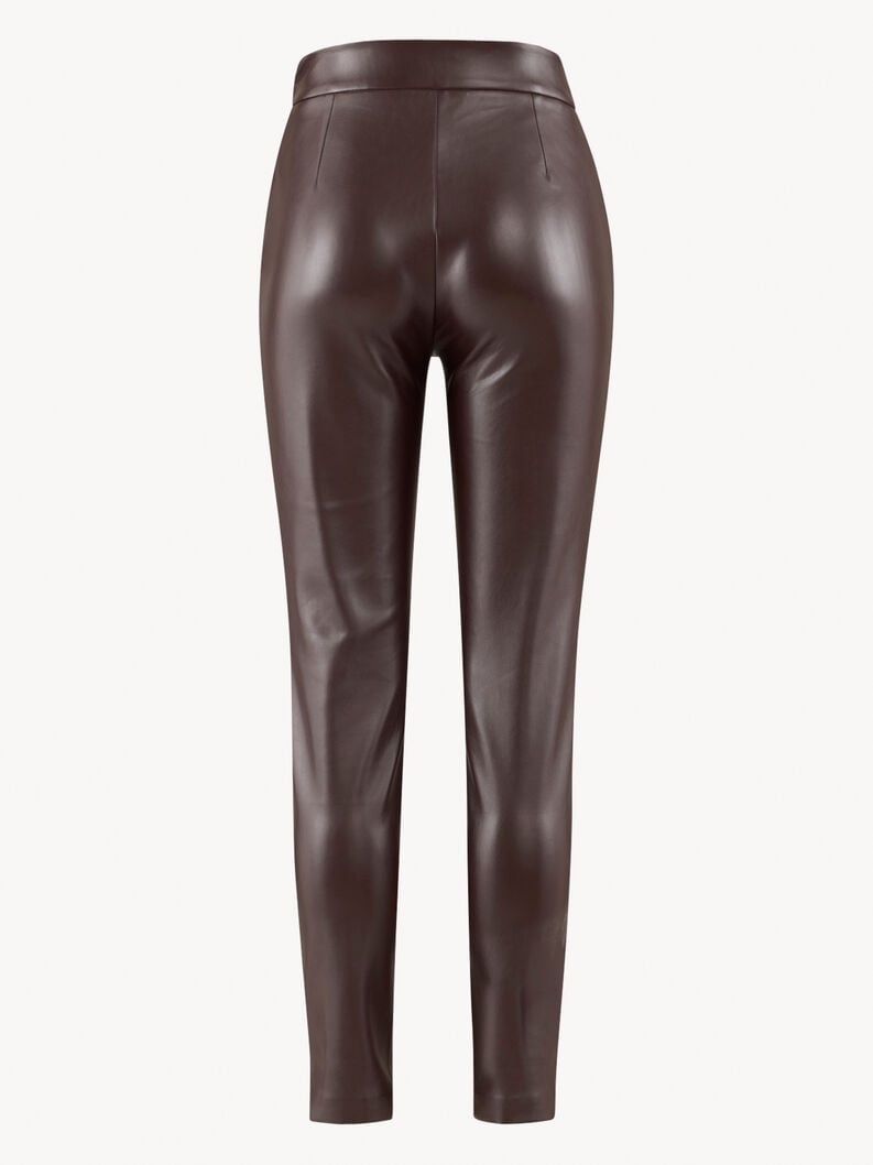 kunstlederhose - brun taw0841-70069 acheter tamaris pantalons jeans en ligne
